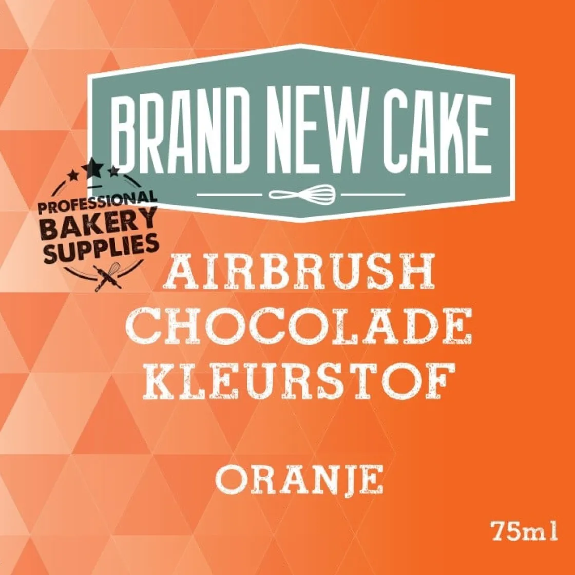 BrandNewCake Airbrush Choco Kleurstof Oranje 75ml* Airbrush|Vloeibare Kleurstoffen