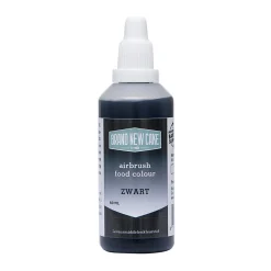 BrandNewCake Airbrush Kleurstof Zwart 60ml* Airbrush|Vloeibare Kleurstoffen