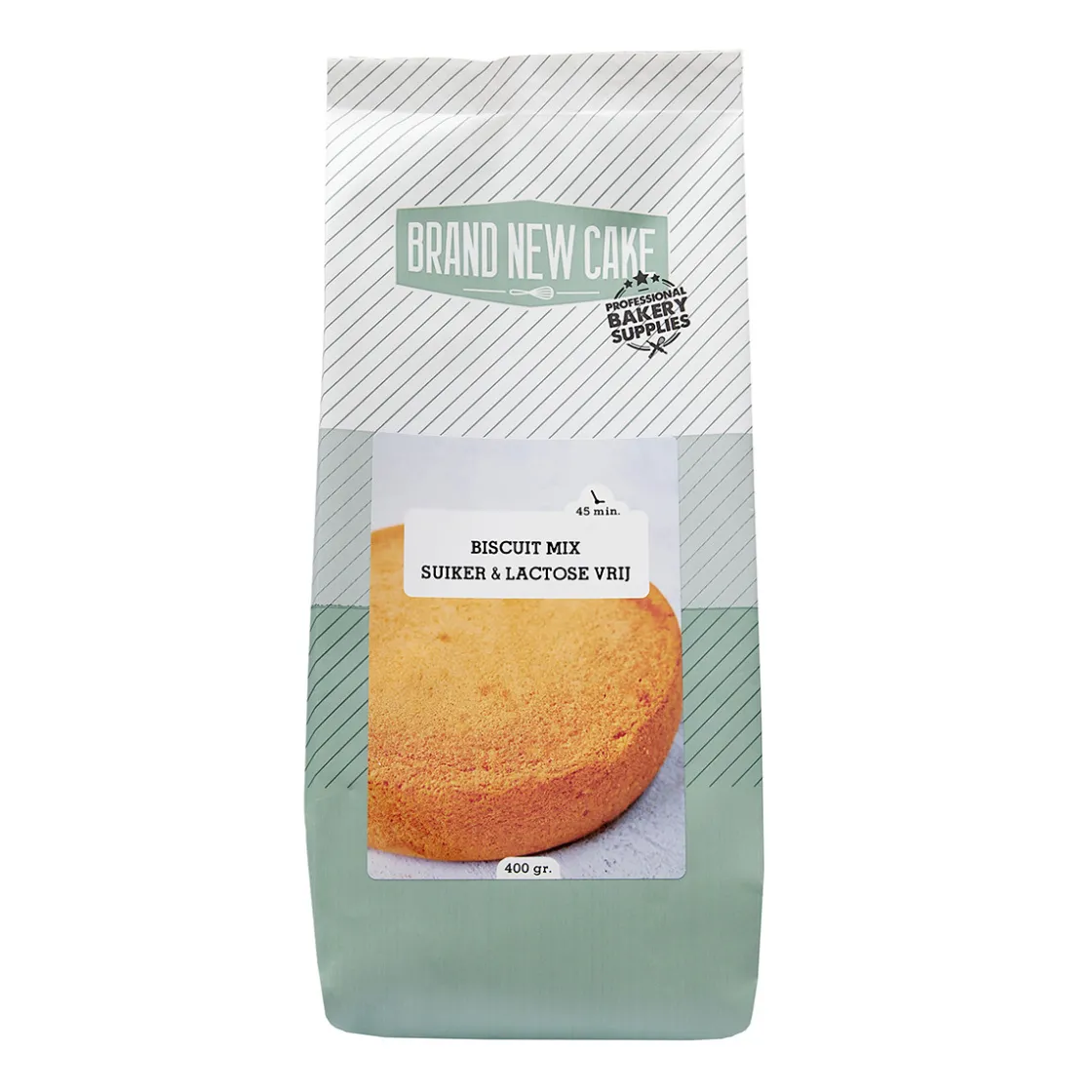 BrandNewCake Biscuit-mix Suikervrij & Lactosevrij 400g* Banketmixen|Bekijk Alle Mixen