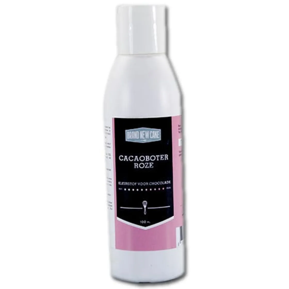 BrandNewCake Cacaoboter Gekleurd Roze 100ml* Chocolade Kleurstoffen|Chocolade Kleurstoffen