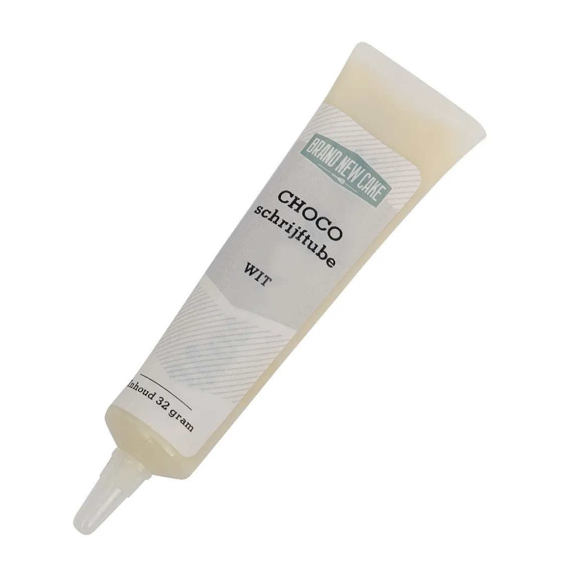 BrandNewCake Choco Schrijftube Wit 32g* Eetbaar Schrijven