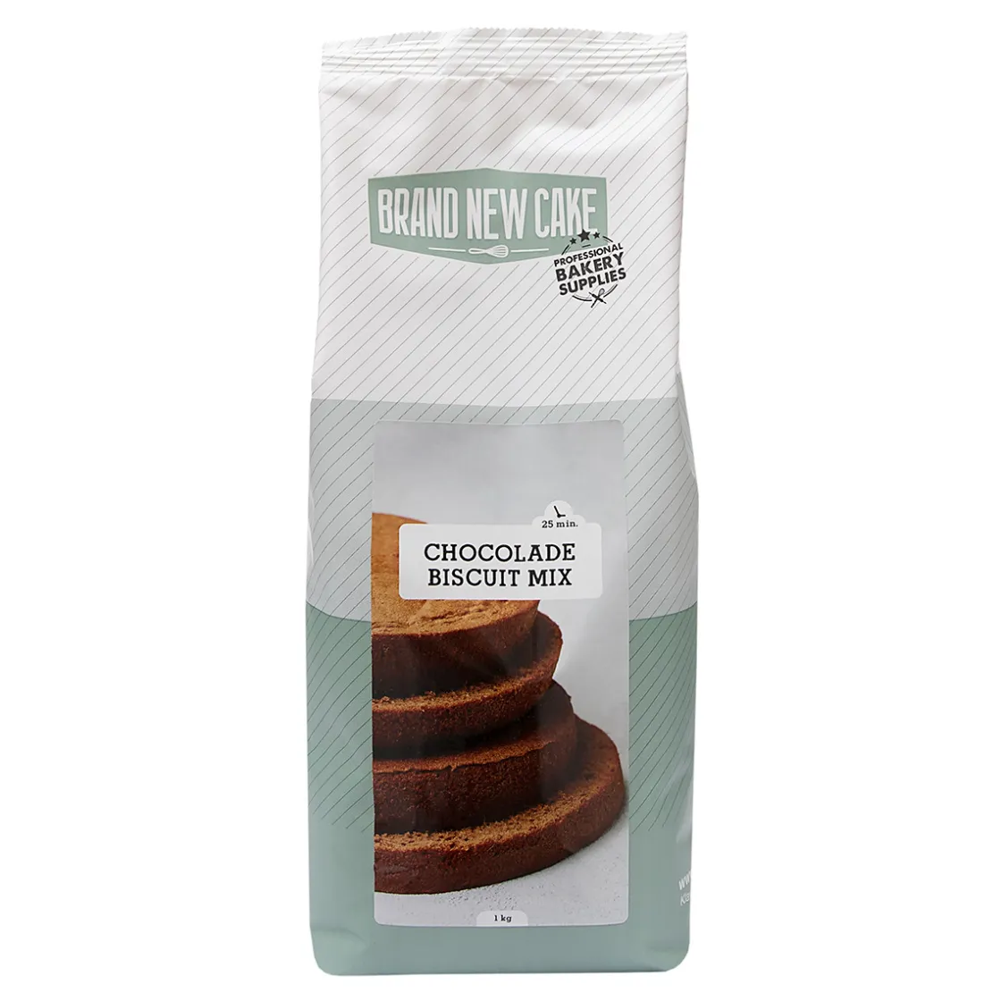 BrandNewCake Chocolade Biscuit-mix 1kg* Banketmixen|Bekijk Alle Mixen