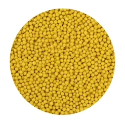 BrandNewCake Chocolade Crispy Parels Geel 600g* Chocolade Decoraties|Ijsdips