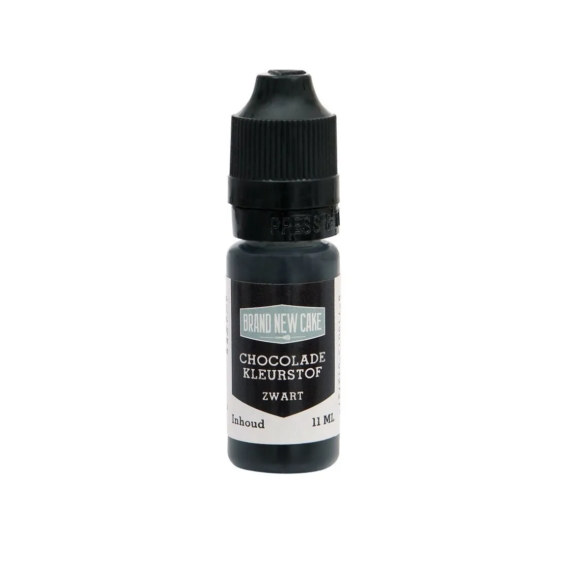 BrandNewCake Chocolade Kleurstof Zwart 11ml* Chocolade Kleurstoffen|Chocolade Kleurstoffen