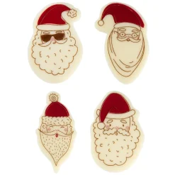 BrandNewCake Chocoladedecoratie Kerstman 144st* Figuur Decoraties|Chocolade Decoraties