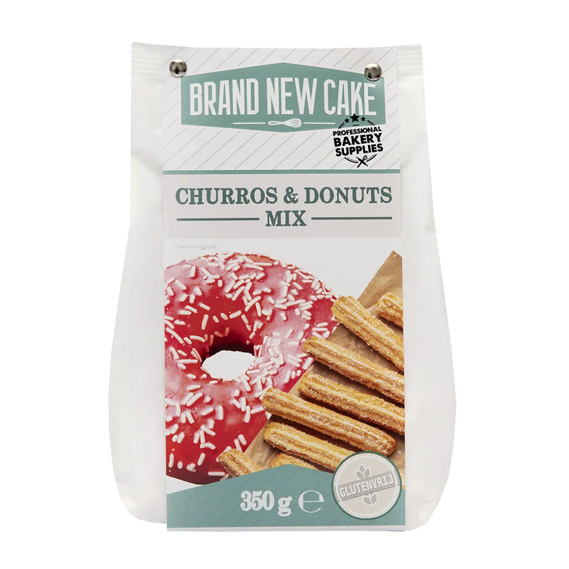 BrandNewCake Churros & Donut-mix 350g. Glutenvrij* Banketmixen|Bekijk Alle Mixen