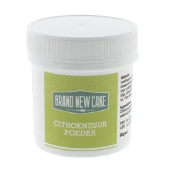 BrandNewCake Citroenzuur poeder 60 gram* Hulpstoffen