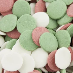 BrandNewCake Confetti Maxi X-Mas Rood/Groen/Wit 60gr.*** Eetbare Strooisels