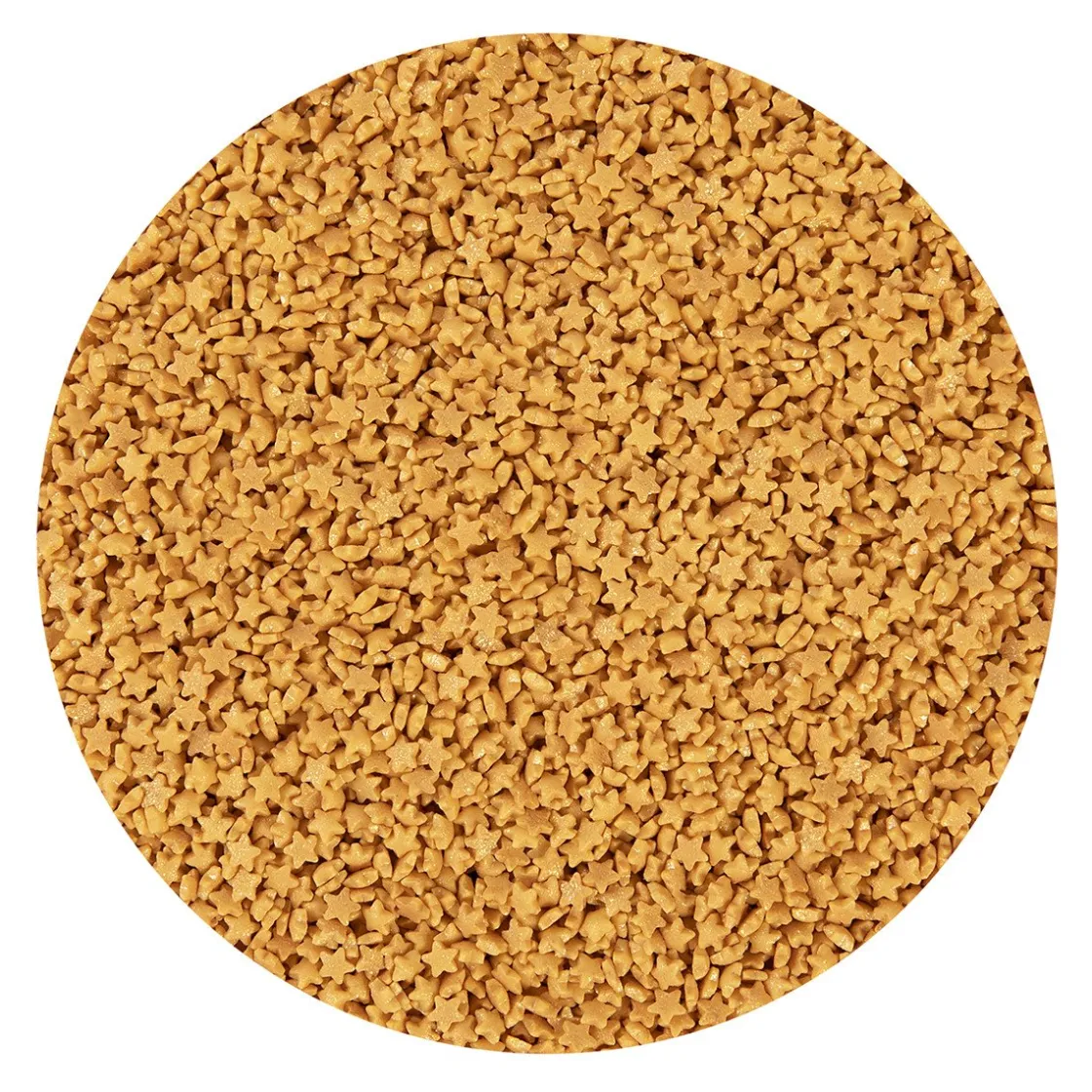 BrandNewCake Confetti Mini Sterren Goud 3mm 70gr.* Ijsdips|Eetbare Strooisels