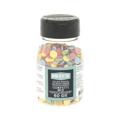 BrandNewCake Confetti Rondjes 6mm 60gr.* Ijsdips|Eetbare Strooisels