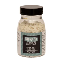 BrandNewCake Confetti Sterren Wit 60gr.* Ijsdips|Eetbare Strooisels
