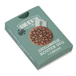 BrandNewCake Deegmesje Houten UFO (incl. 5 mesjes)* Messen En Zagen