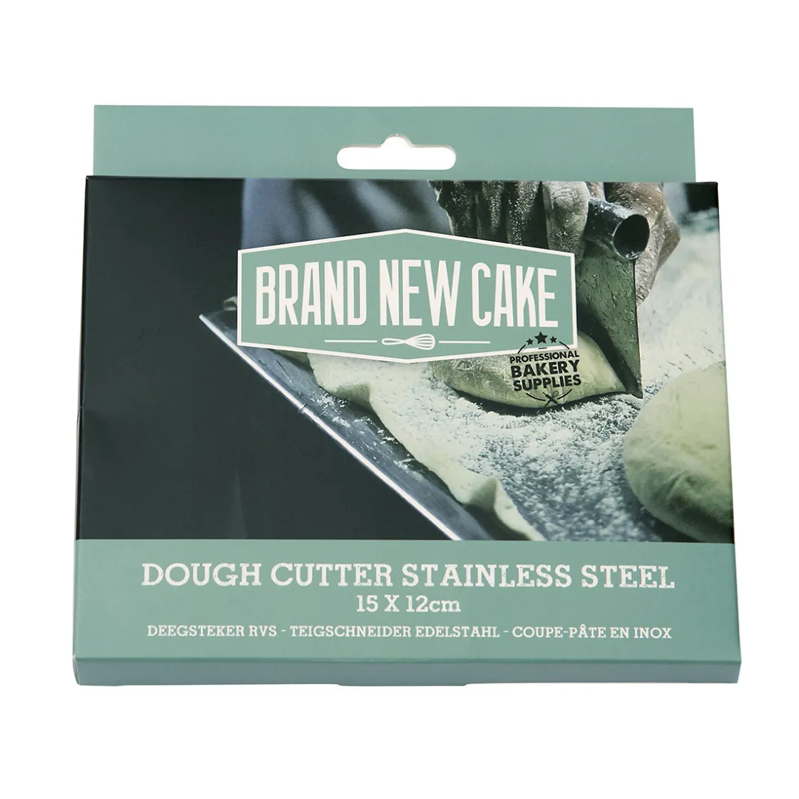 BrandNewCake Deegsteker RVS 15x12cm* Krabbers En Deegstekers