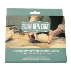 BrandNewCake Deegsteker RVS met Maataanduiding 15x12,5cm* Krabbers En Deegstekers