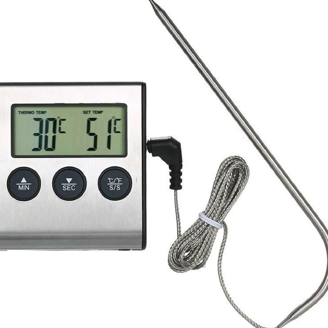 BrandNewCake Digitale Thermometer/Timer -50 tot 300°C* Thermometers En Timers