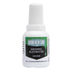 BrandNewCake Druppel Kleurstof Groen 20gr* Vloeibare Kleurstoffen