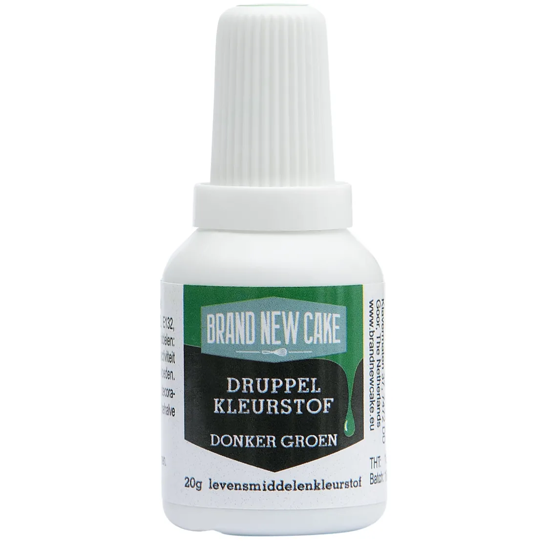 BrandNewCake Druppel Kleurstof Donker Groen 20gr* Vloeibare Kleurstoffen