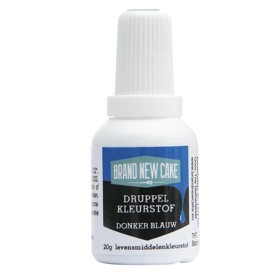 BrandNewCake Druppel Kleurstof Donker Blauw 20gr* Vloeibare Kleurstoffen
