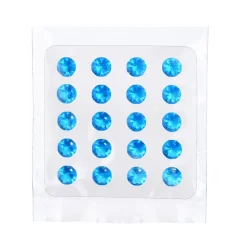 BrandNewCake Eetbare Jelly Diamanten Blauw 20st* Figuur Decoraties