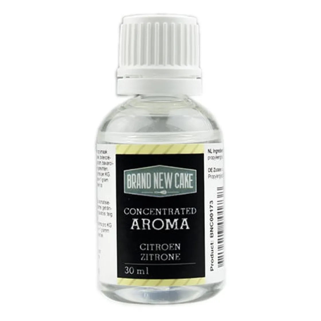 BrandNewCake geconcentreerde aroma Citroen 30ml* Smaakstoffen