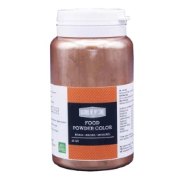 BrandNewCake Kleurpoeder Pearl Brons 25g (vette massa)* Chocolade Kleurstoffen|Chocolade Kleurstoffen