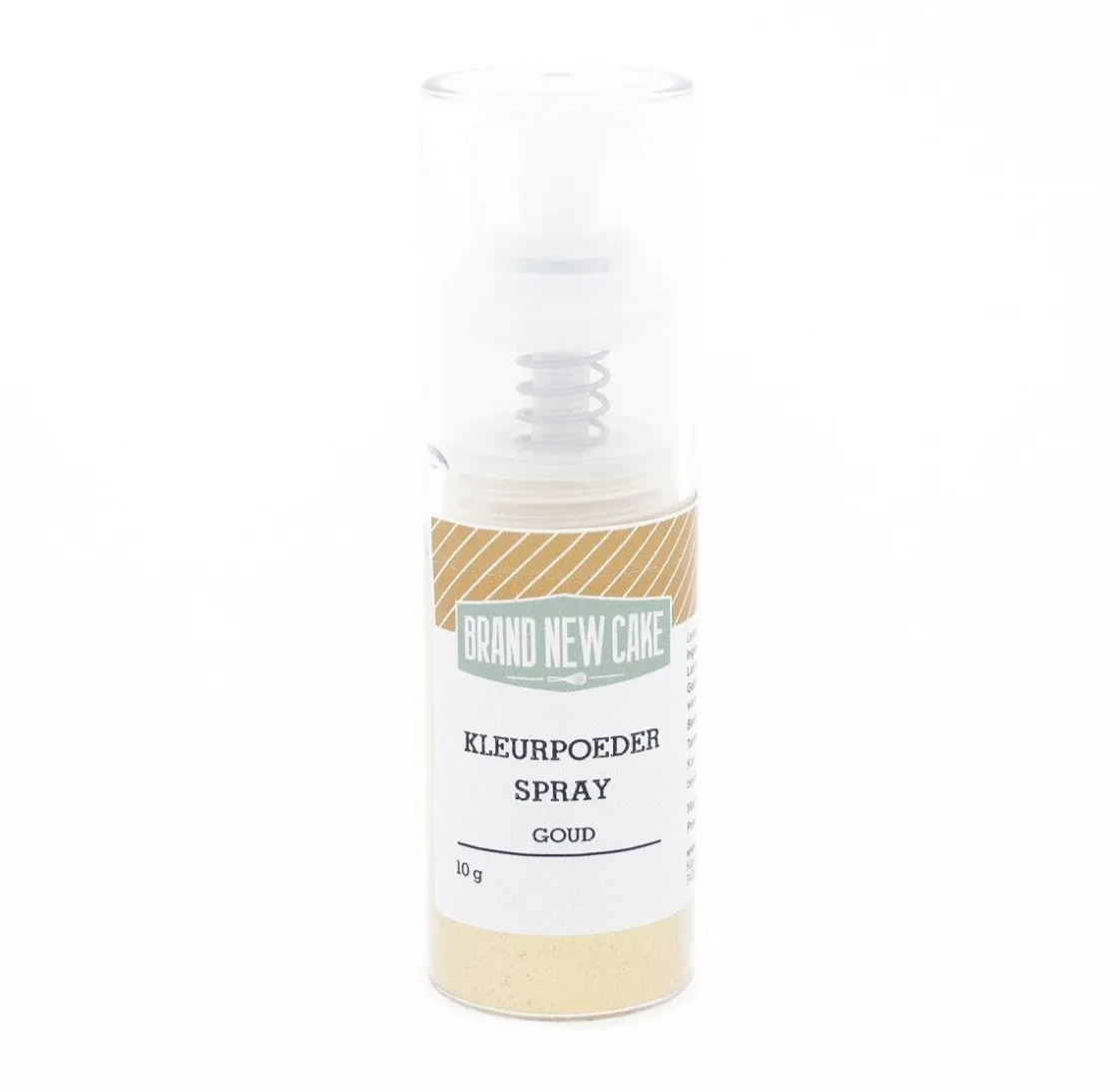 BrandNewCake Kleurpoeder Spray Goud 10g* Poeder Kleurstoffen
