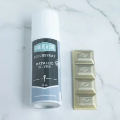 BrandNewCake Kleurspray Metallic Zilver 50ml* Spray Kleurstoffen