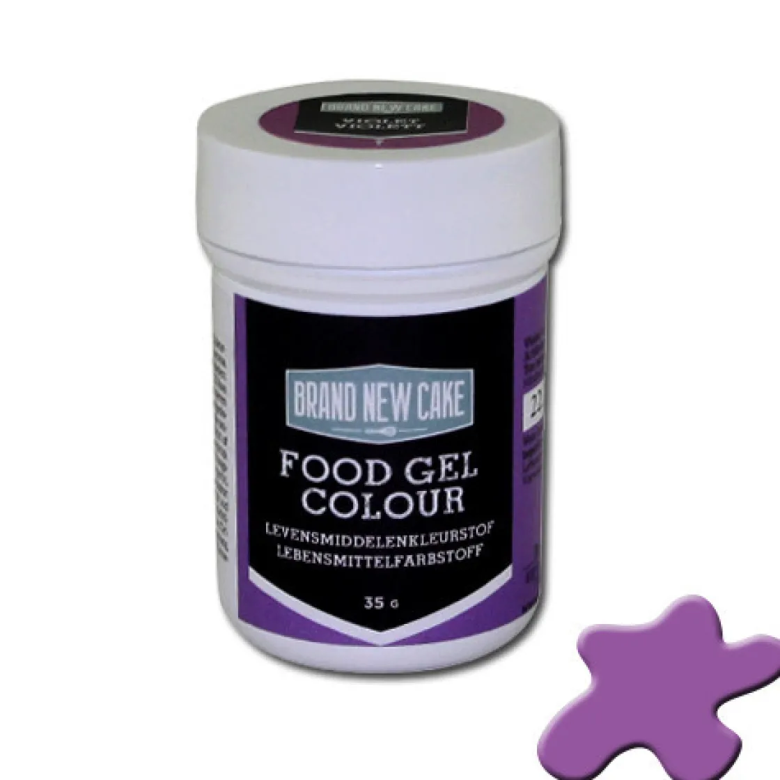 BrandNewCake Kleurstof Gel Violet 35gr* Gel Kleurstoffen