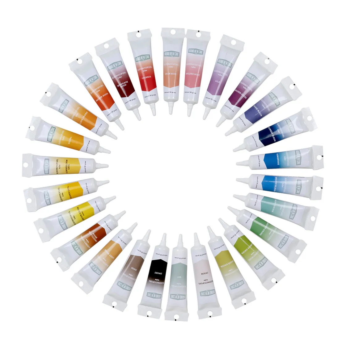 BrandNewCake Kleurstof Gel Tube Leger Groen 30 gram* Gel Kleurstoffen