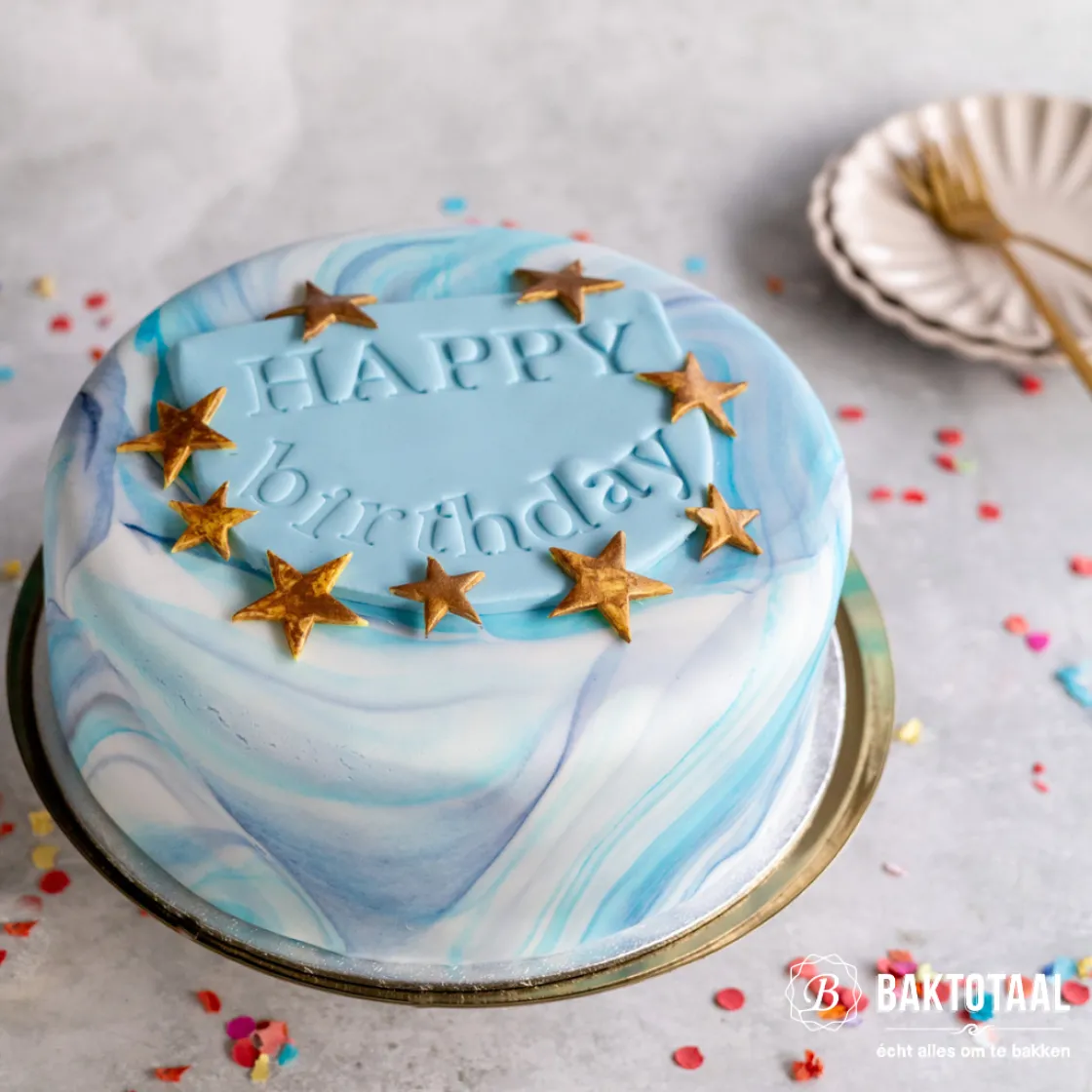 BrandNewCake Kleurstof Gel Azuur Blauw 35gr* Gel Kleurstoffen