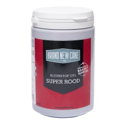 BrandNewCake Kleurstof Gel Super Rood 1kg* Gel Kleurstoffen