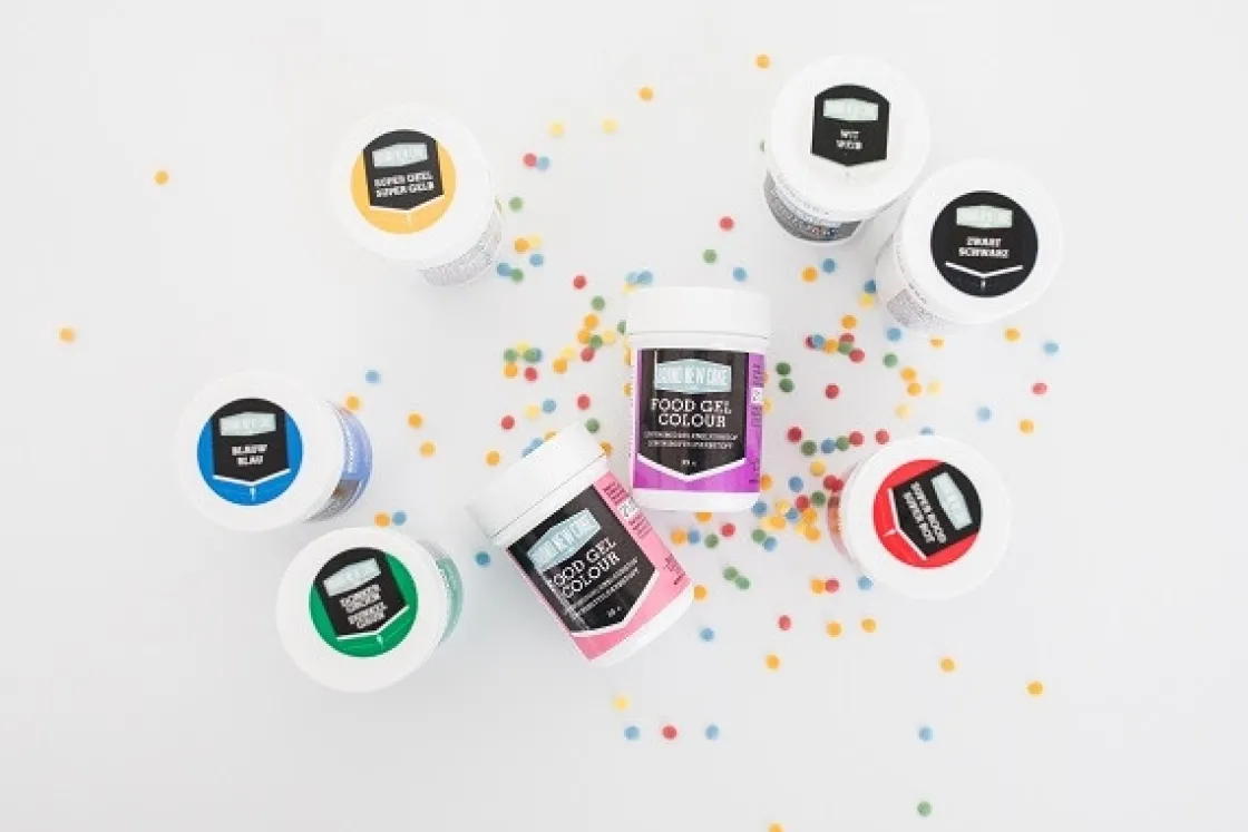 BrandNewCake Kleurstof Gel Assortiment (8x 35gr)* Gel Kleurstoffen