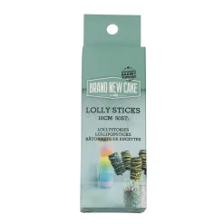 BrandNewCake Lollystokjes 10cm 50st.* Bakhulpmiddelen
