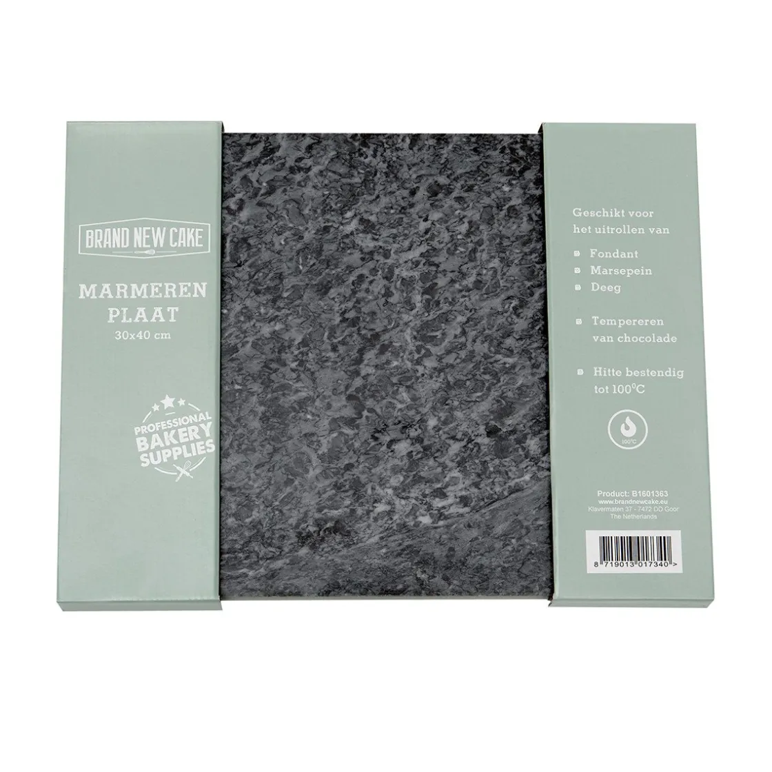 BrandNewCake Marmeren Plaat 40x30cm* Vorkjes, Rekjes En Toebehoren|Bakhulpmiddelen