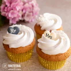 BrandNewCake Mini Confetti Rondjes Wit 4mm 60gr.* Ijsdips|Eetbare Strooisels