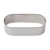 BrandNewCake Mini Sloffenring RVS 11cm* Ovale Bakvormen
