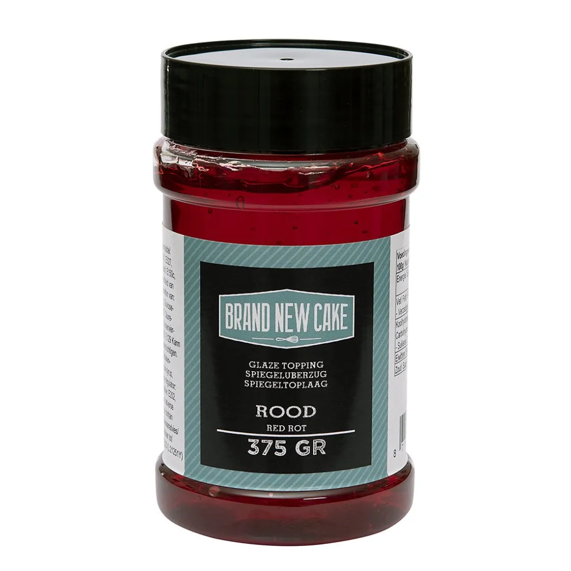 BrandNewCake Mirror Glaze Rood 375g* Afdekgelei