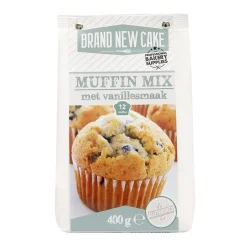 BrandNewCake Muffinmix 400g. Glutenvrij* Banketmixen|Bekijk Alle Mixen
