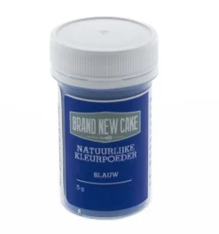 BrandNewCake Natuurlijke Kleurpoeder Blauw 5g* Poeder Kleurstoffen|Natuurlijke Kleurstoffen