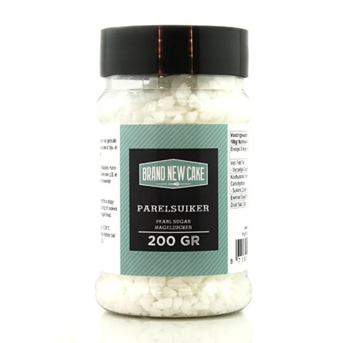 BrandNewCake Parelsuiker 200gr.* Suiker En Zout