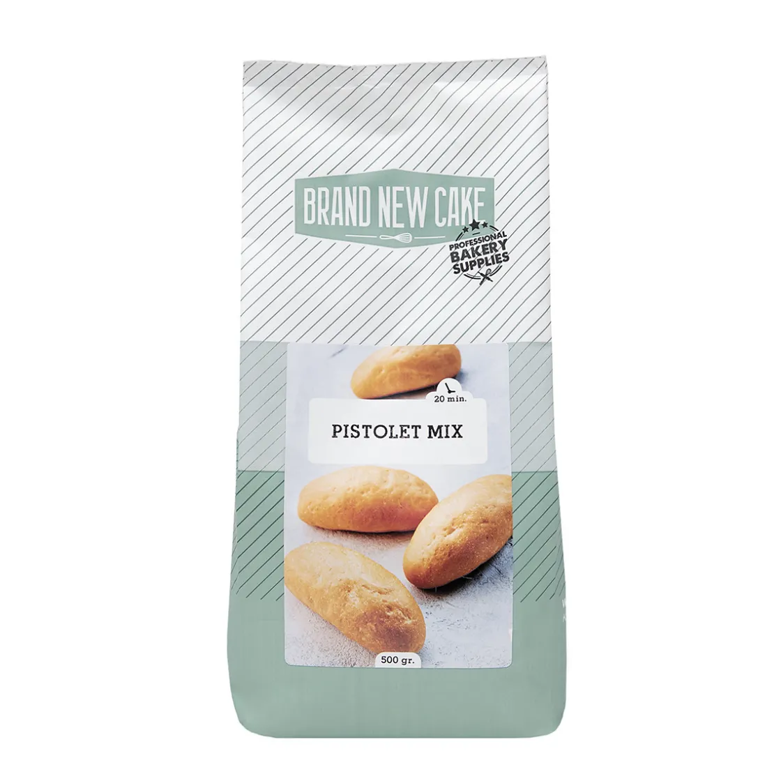 BrandNewCake Pistolet-mix 500g* Broodmixen|Bekijk Alle Mixen