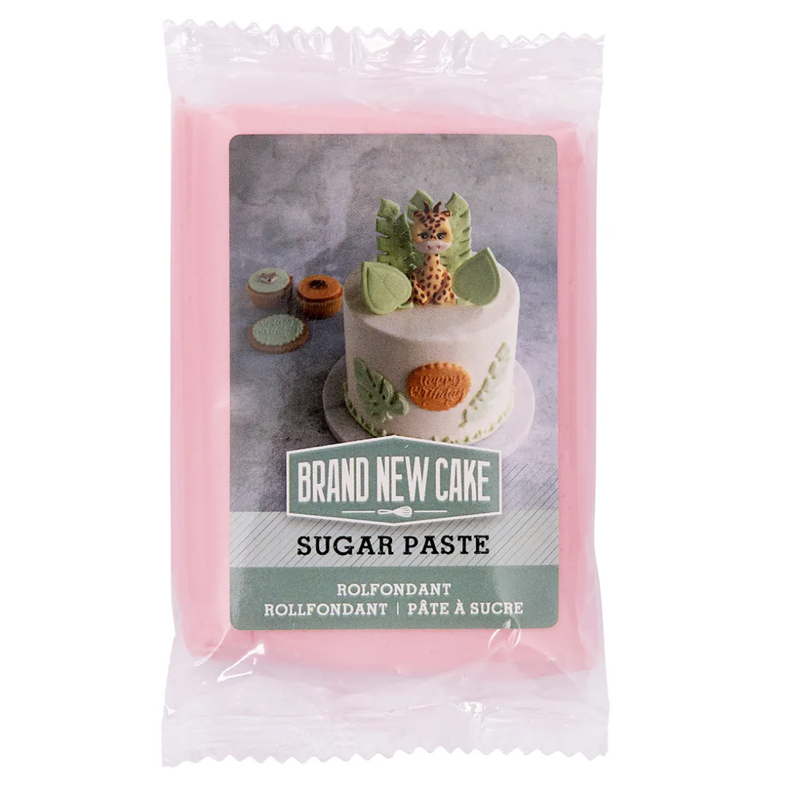 BrandNewCake Rolfondant Baby Roze 250g* Rolfondant