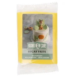 BrandNewCake Rolfondant Geel 250g* Rolfondant