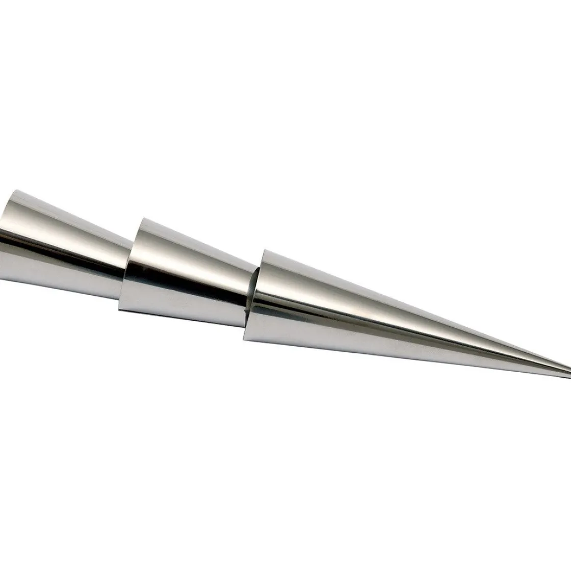 BrandNewCake Roomhoornpennen 12cm Set/3* Dessertringen|Speciale Bakvormen