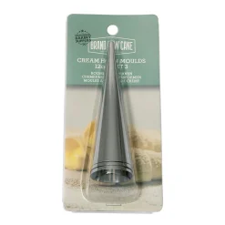 BrandNewCake Roomhoornpennen 12cm Set/3* Dessertringen|Speciale Bakvormen