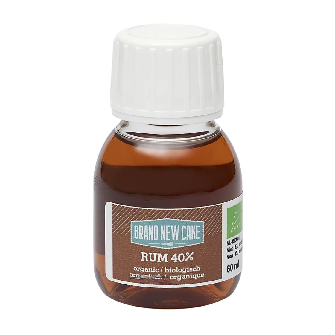 BrandNewCake Rum 40% 60ml Bio (speciaal voor patisserie)* Smaakstoffen