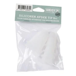 BrandNewCake Siliconen Afdekdop Spuitmondje Set/6* Spuitmondjes