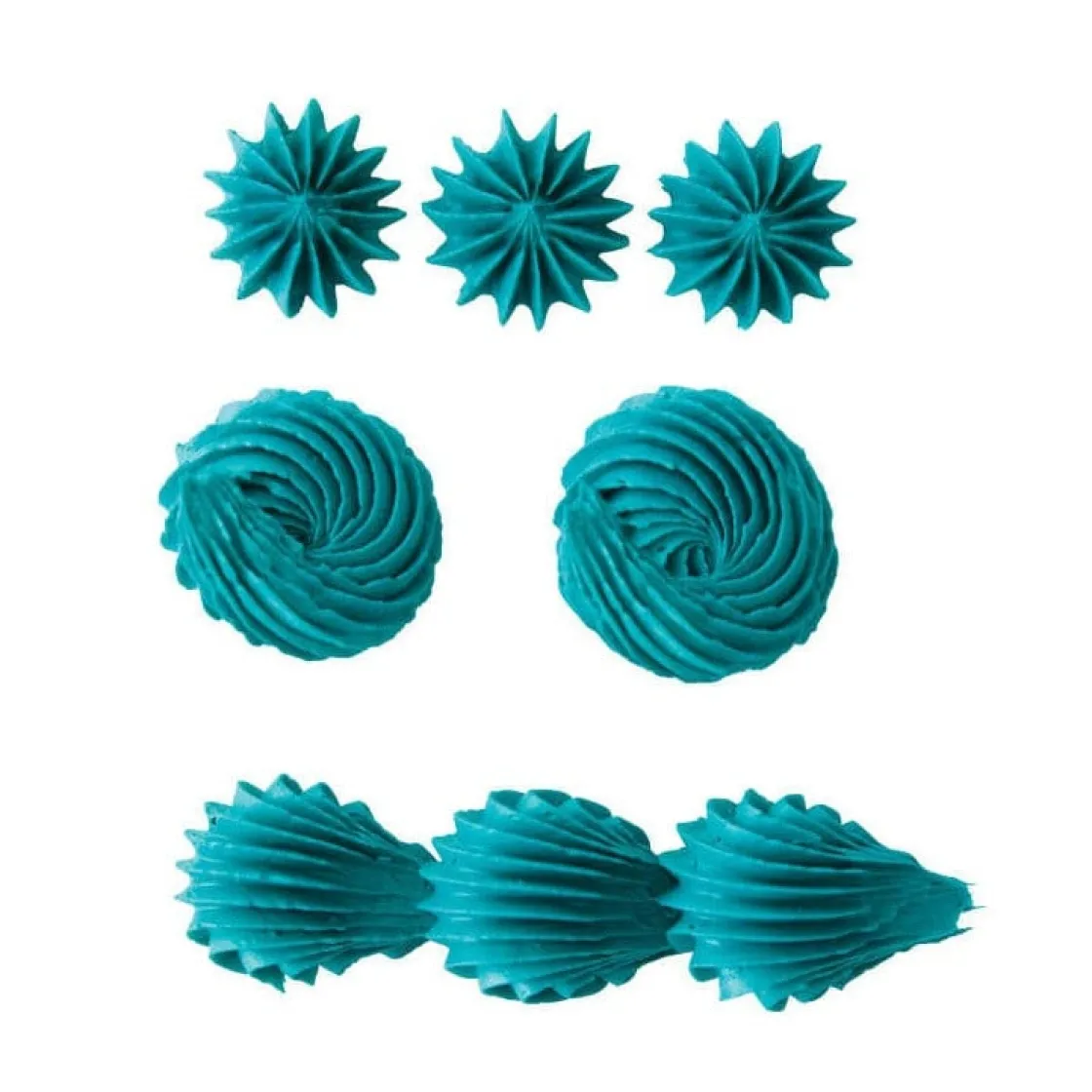 BrandNewCake Spuitmondje Open Ster #6B* Spuitmondjes