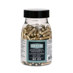 BrandNewCake Sugar Rods Metallic Licht Goud 80gr.* Ijsdips|Eetbare Strooisels