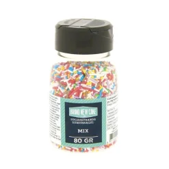 BrandNewCake Sugar Strands Mix 80gr.* Ijsdips|Eetbare Strooisels